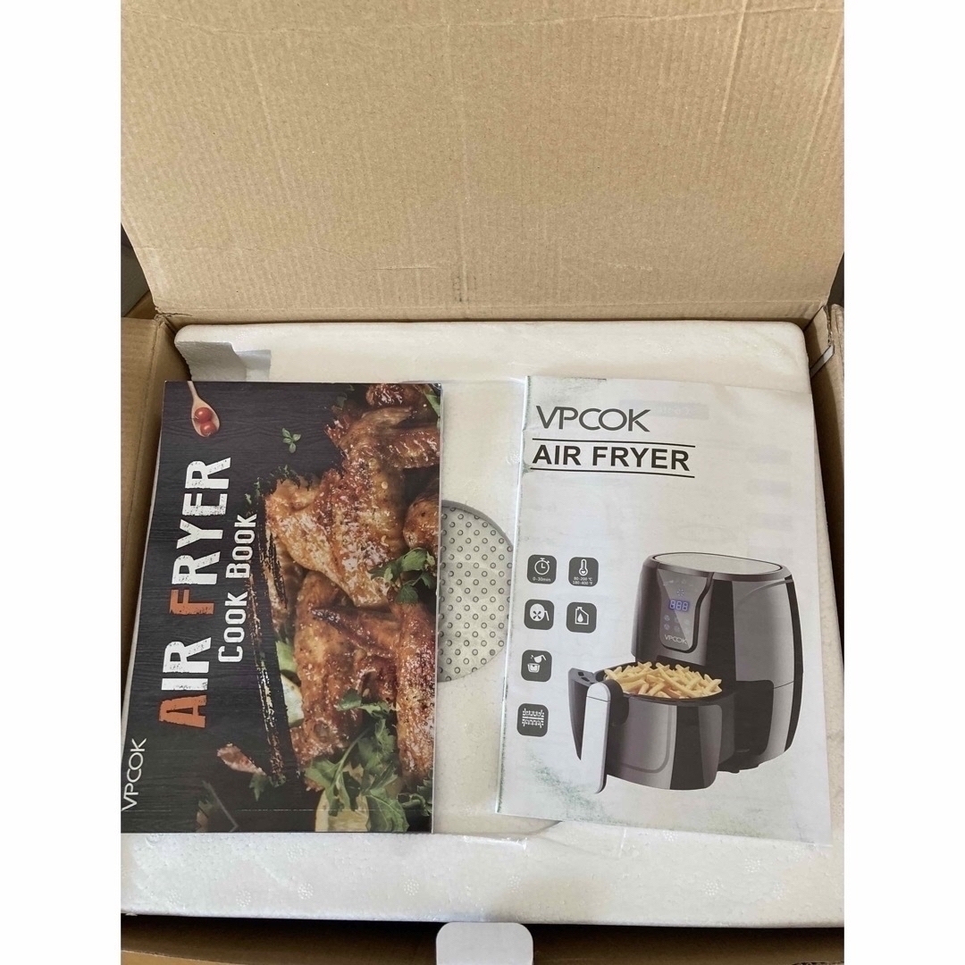 VPCOK  AIR FRYER  ノンオイルフライヤー スマホ/家電/カメラの調理家電(調理機器)の商品写真