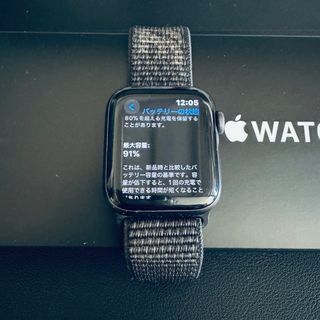 アップルウォッチ(Apple Watch)の【美品】Apple Watch Nike SE GPSモデル(第一世代)40mm(その他)