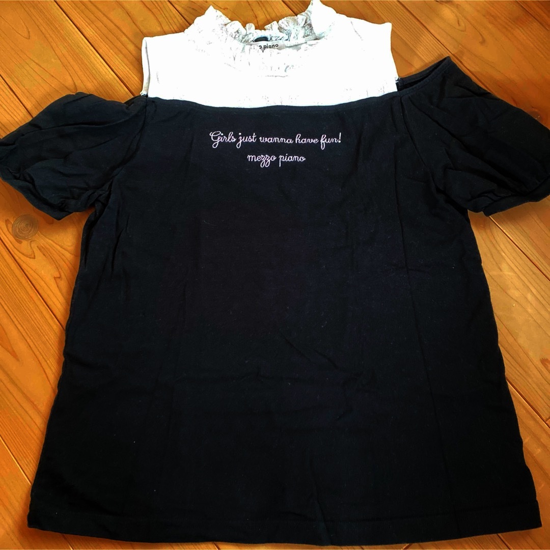 メゾピアノの女の子用シャツ160cm - トップス(Tシャツ