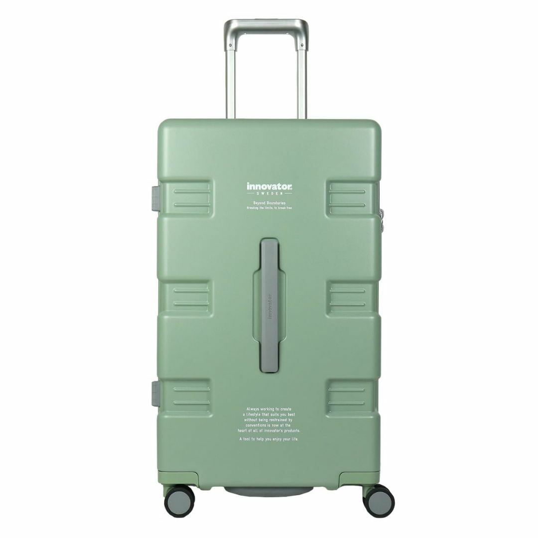 色: セージグリーン[イノベーター] スーツケース キャリーワゴン