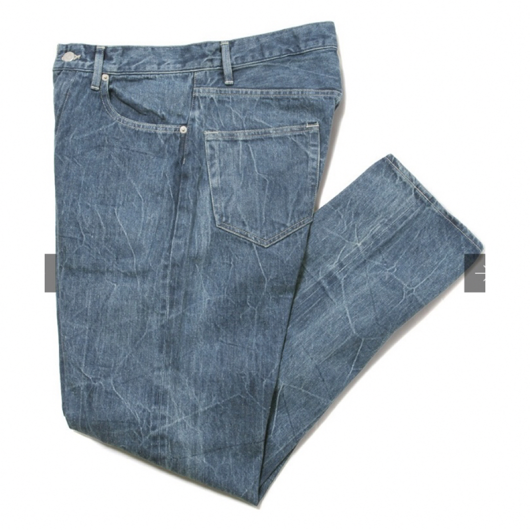 AURALEE(オーラリー)のAURALEE SELVEDGE FADED LIGHT DENIM PANTS メンズのパンツ(デニム/ジーンズ)の商品写真