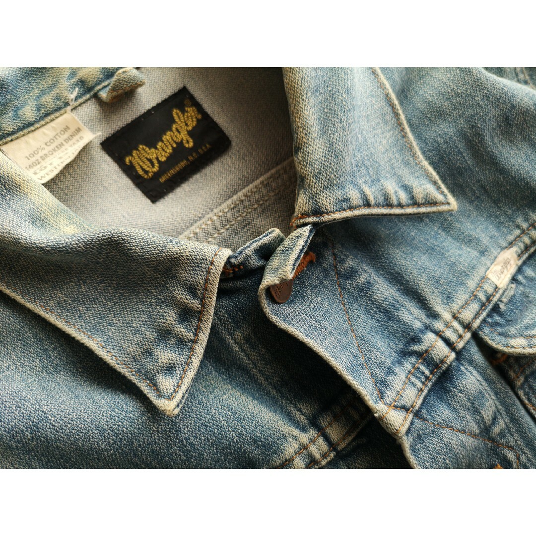 【90年代☀】Wrangler(ラングラー)デニムジャケット/LOT 124MJ