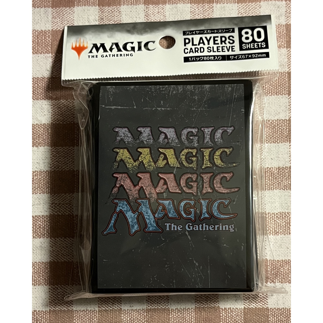 マジック：ザ・ギャザリング(マジックザギャザリング)のレトロコア　スリーブ　MTGロゴ エンタメ/ホビーのトレーディングカード(カードサプライ/アクセサリ)の商品写真