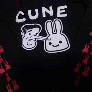 ロンT 黒 XL 26周年 ロング Tシャツ 激レア 未使用 cune キューン