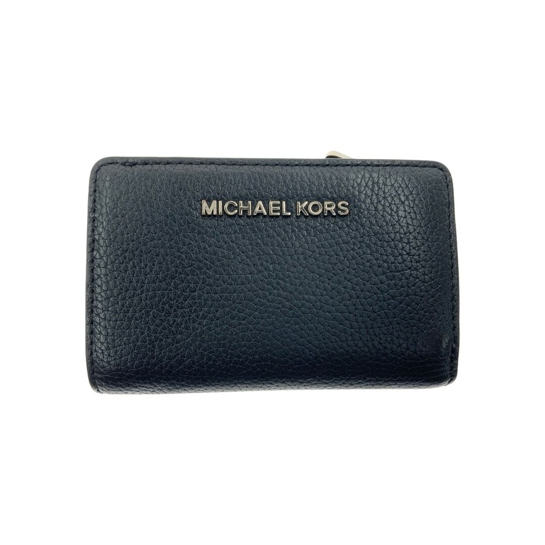 〇〇MICHAEL KORS マイケルコース 二つ折財布 ブラック