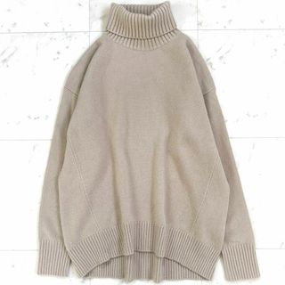 プラステ(PLST)の美品 プラステ 希少M ウールカシミヤブレンド タートルネックプルオーバー(ニット/セーター)