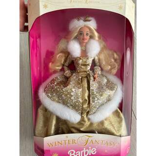 バービー(Barbie)の1995年バービー Barbieウインターファンタジー　ドレス限定ヴィンテージ(ぬいぐるみ/人形)