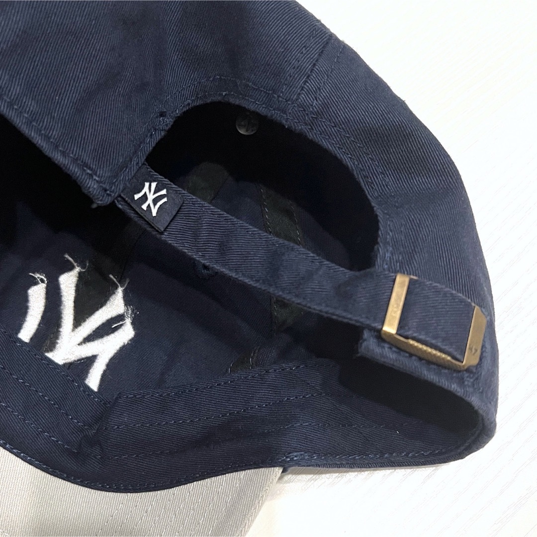 47 Brand(フォーティセブン)の【47BRAND / バイカラーベースボールキャップ】ニューヨークヤンキース メンズの帽子(キャップ)の商品写真