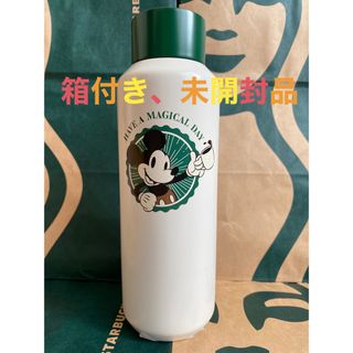 スターバックスコーヒー(Starbucks Coffee)のDISNEY Mickey スクリューリッドステンレスボトル ホワイト473ml(タンブラー)