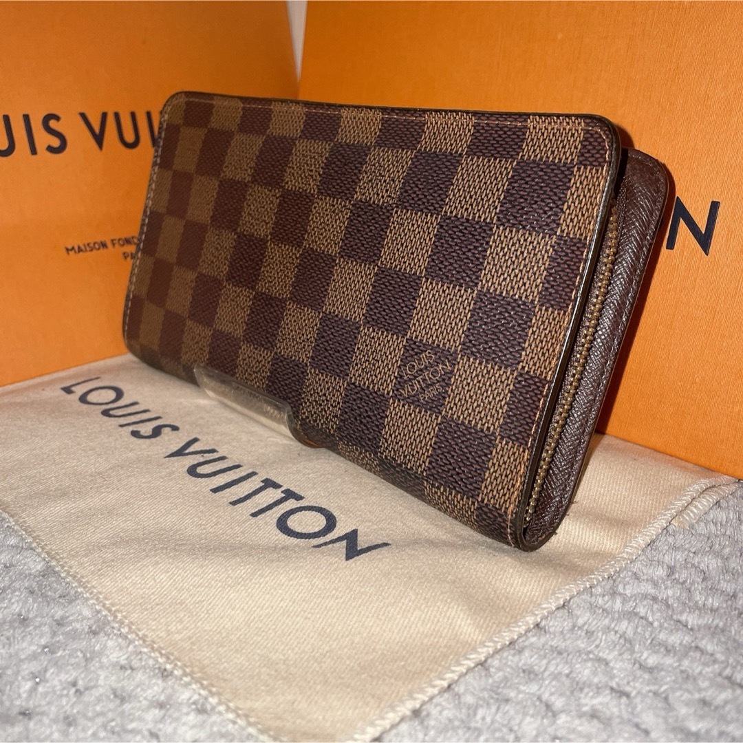 LOUIS VUITTON ポルトモネ ジップ ラウンドファスナー 長財布