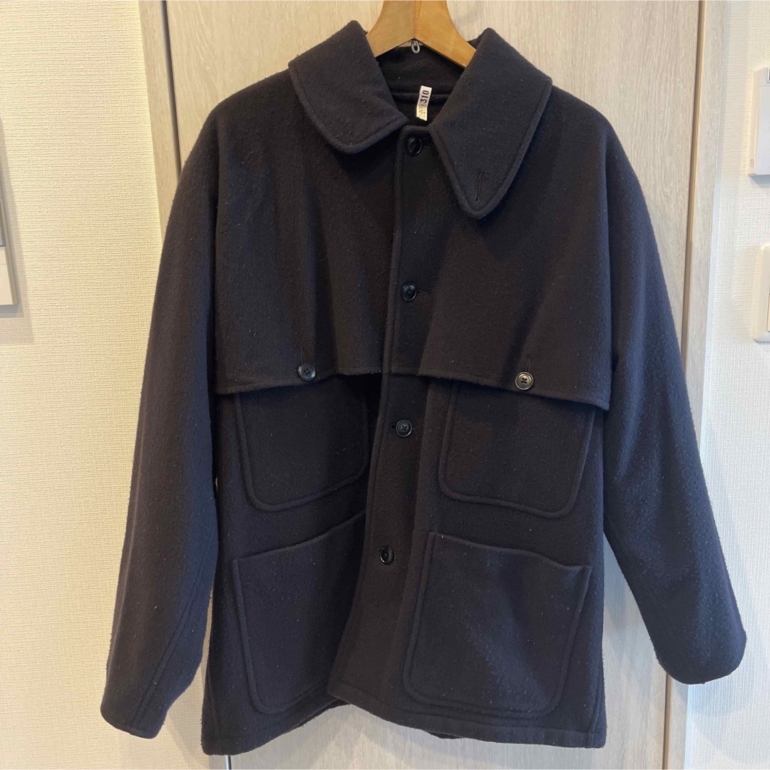 comoli ナッピングウールマッキノウクルーザー-