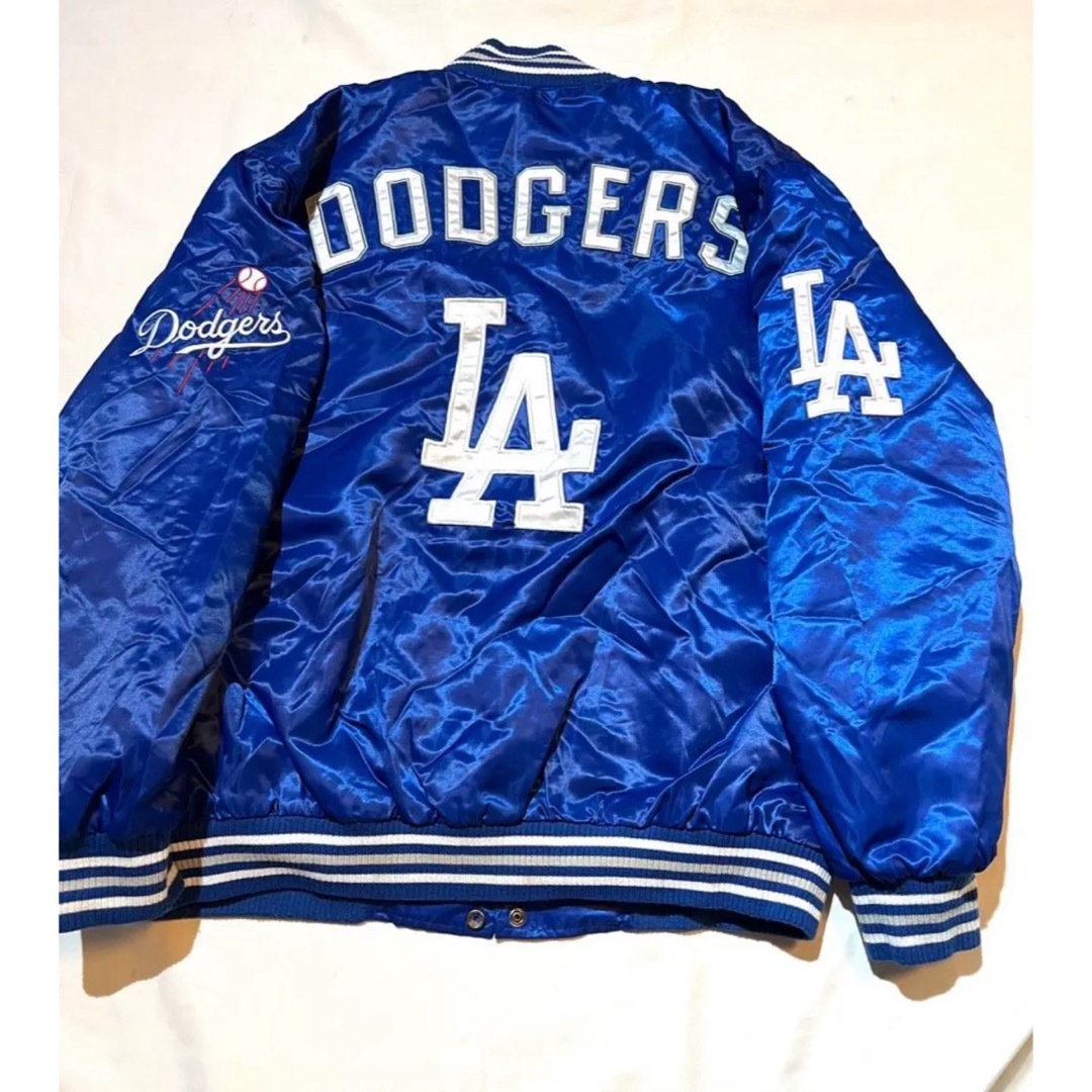 STARTER   希少LA dodgersナイロンスタジャン 2XL ジェフ