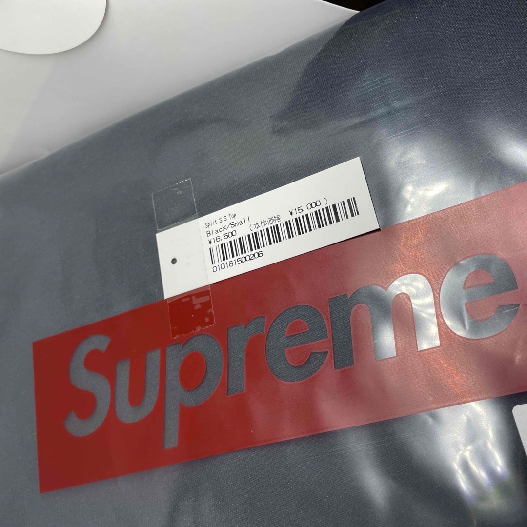 Supreme - supreme split S/S TEE Sサイズ BLACKの通販 by s shop