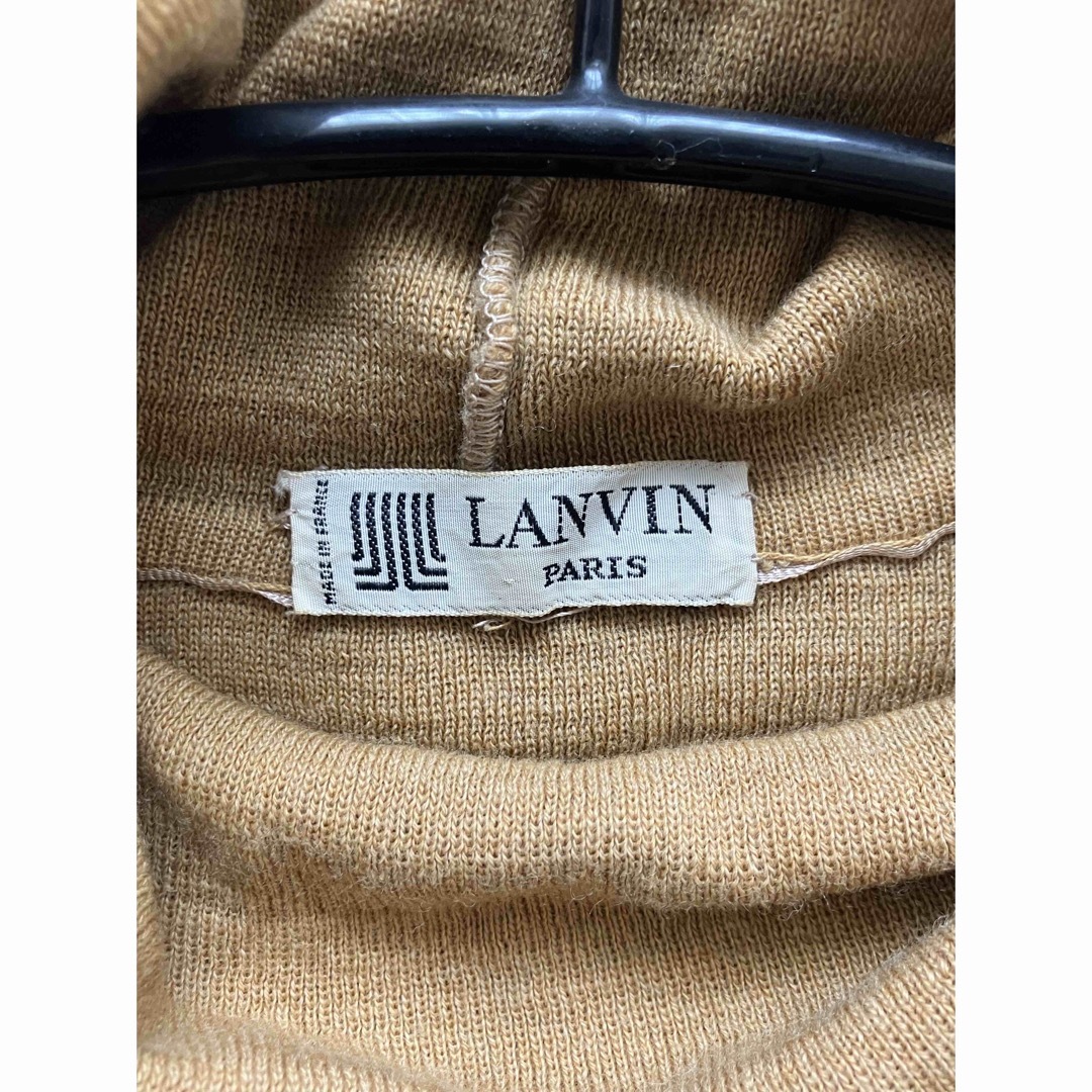 LANVIN(ランバン)のランバン　LANVIN 未使用ヴィンテージ ニットワンピース レディースのワンピース(ひざ丈ワンピース)の商品写真