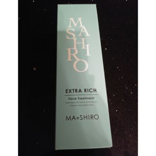 マシロ(MA・SHIRO)のMASHIRO　マシロエクストラリッチフェイストリートメント　マシロ洗顔(洗顔料)