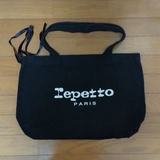 レペット(repetto)のレペット　トートバッグ　黒(トートバッグ)