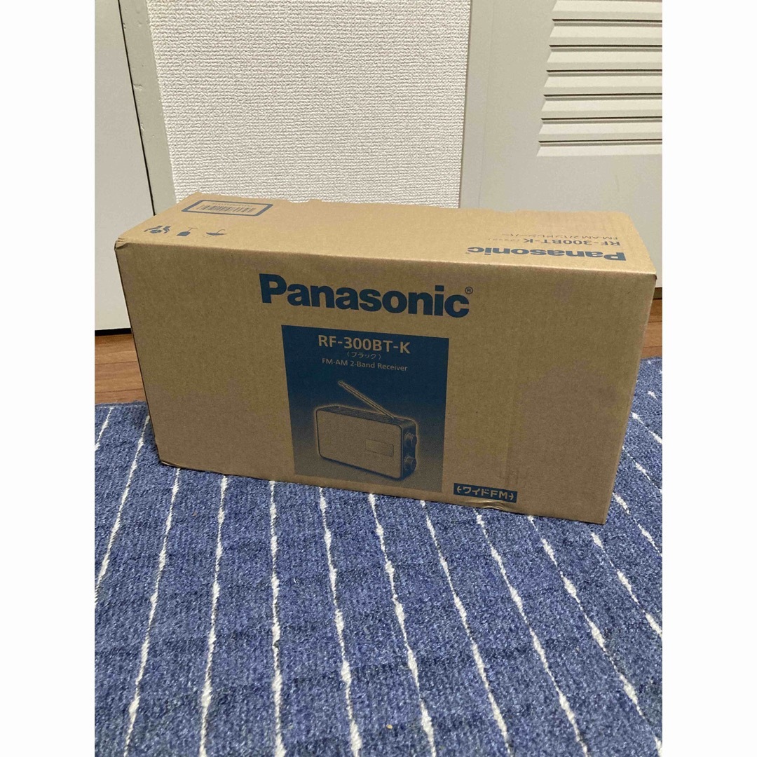 【新品・未開封】Panasonic ホームラジオ RF-300BT-K