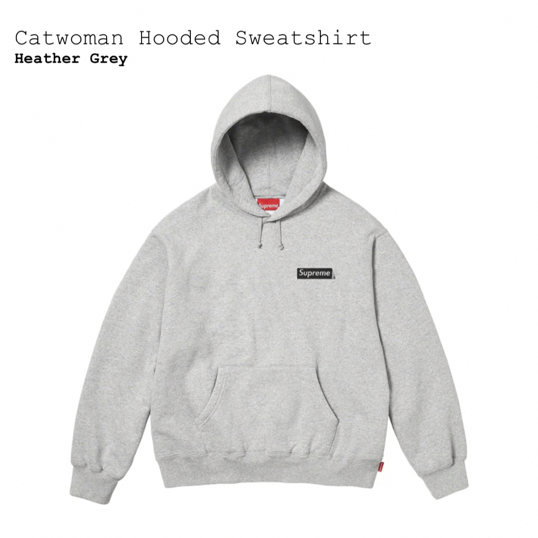 supreme catwoman hooded swatshirt