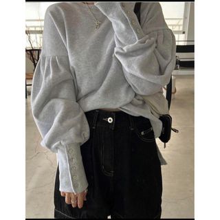 willfully ウィルフリー　long cuffs shirt sweat