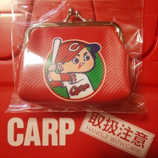 カープがま口（坊や）！おまけ付き♪(コインケース/小銭入れ)