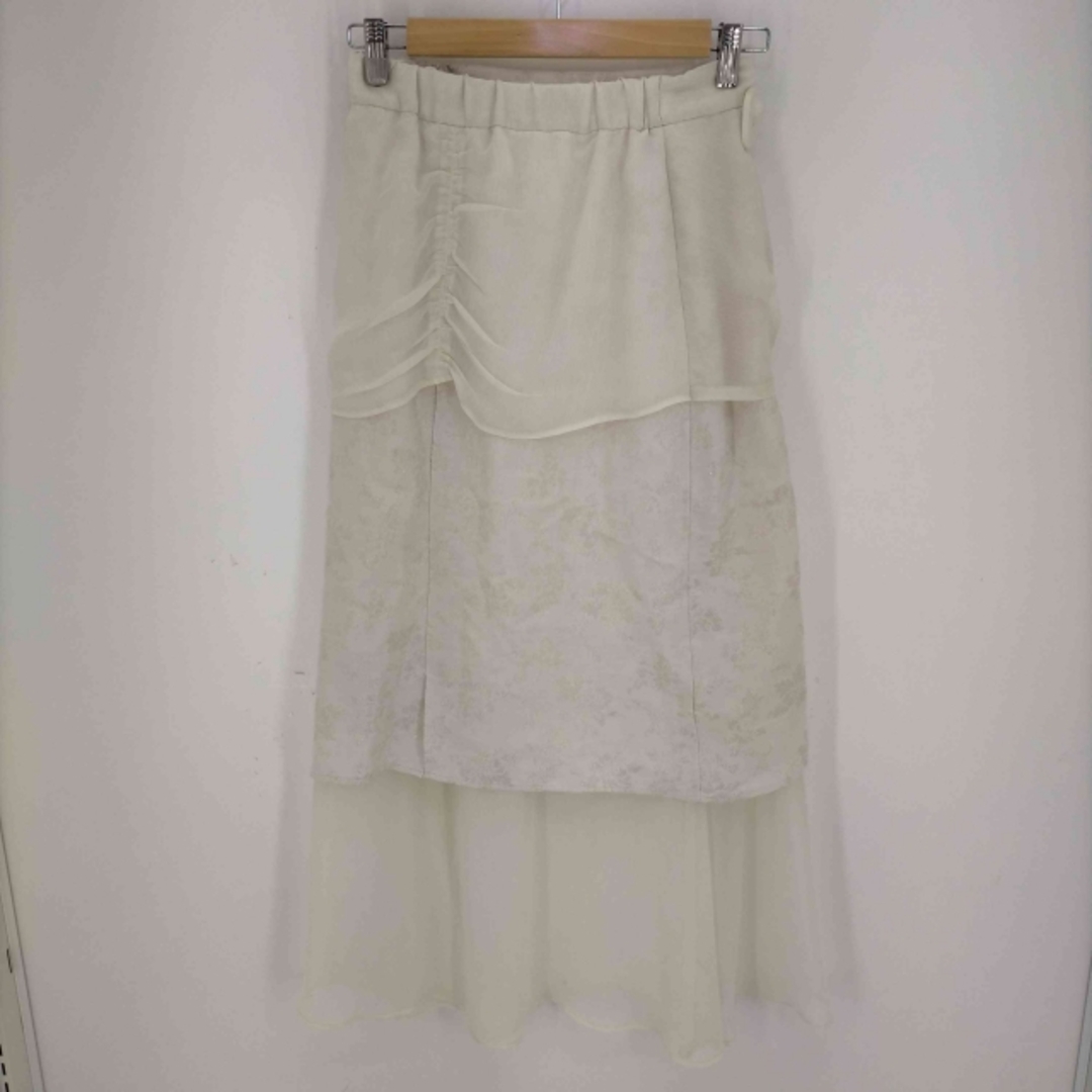 AMERI / CLAIRE JACQUARD BUD SKIRT