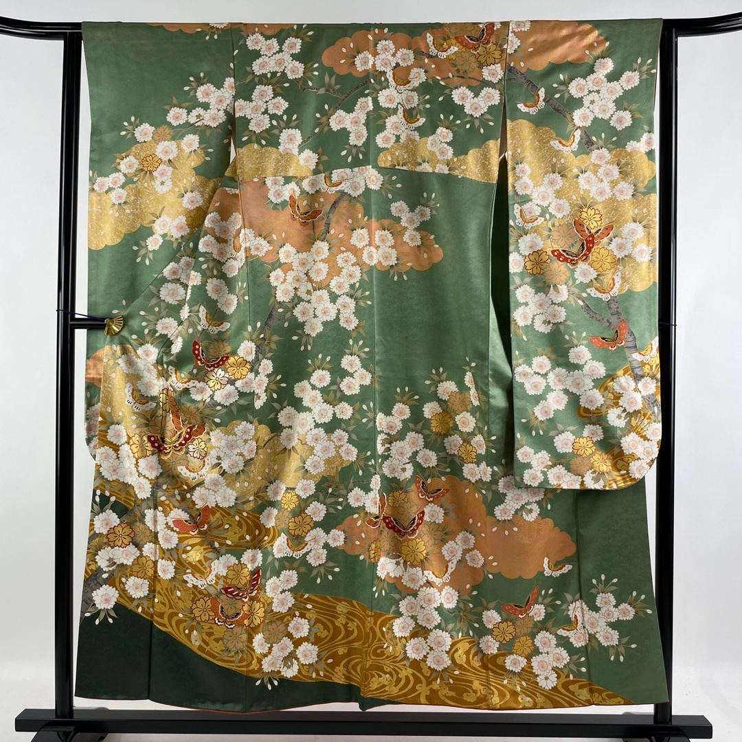 振袖 名品 身丈154.5cm 裄丈65cm 正絹