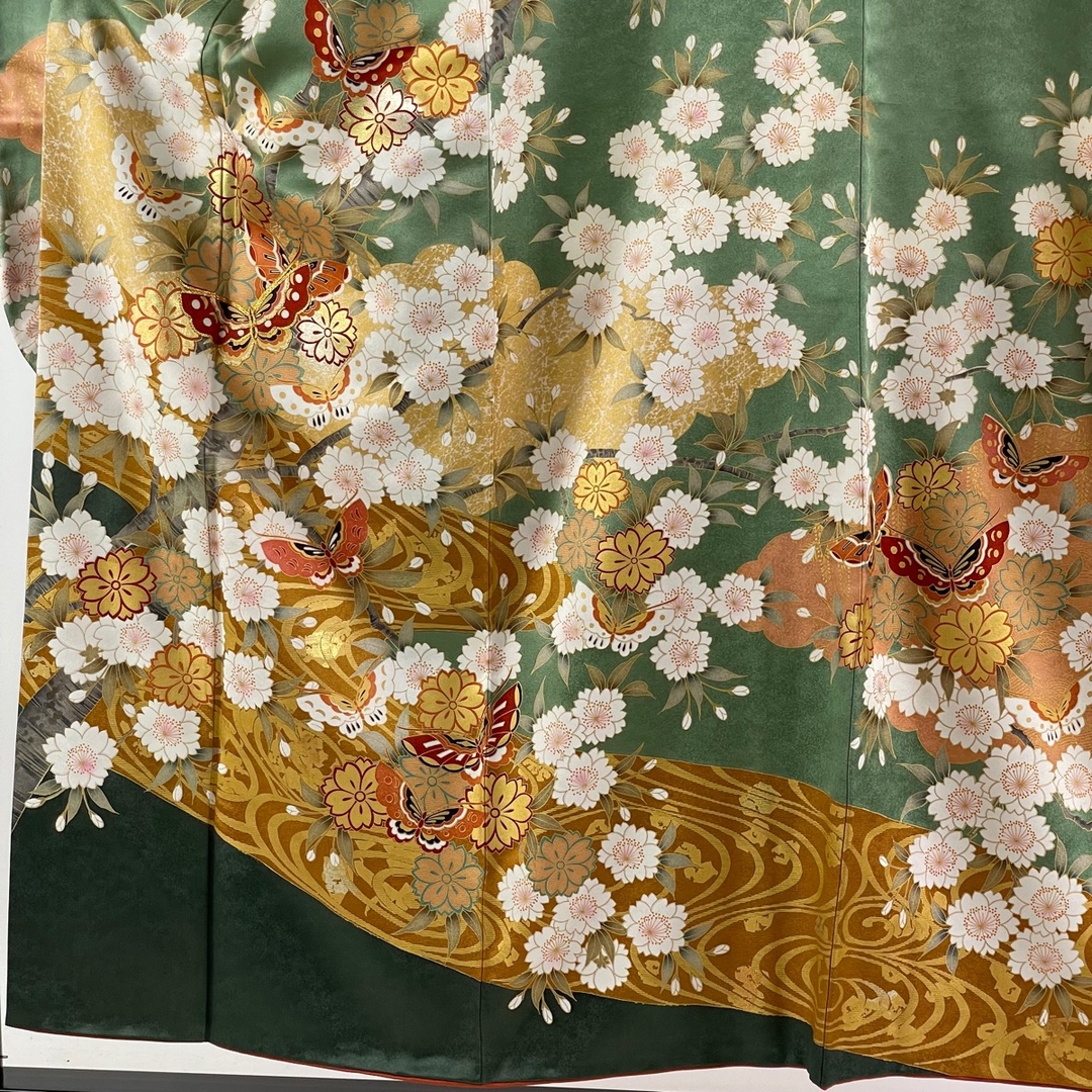 振袖 名品 身丈154.5cm 裄丈65cm 正絹