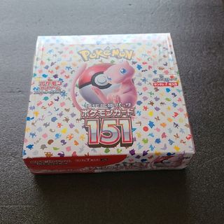 ポケモン(ポケモン)のポケモンカード　151 BOX　シュリンク付き(Box/デッキ/パック)