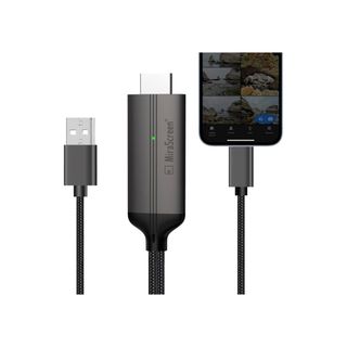 【iPhone HDMI Digital AVアダプター】2m延長 (映像用ケーブル)