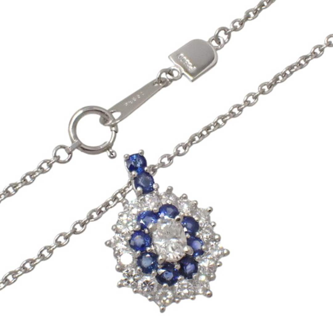 サファイア ダイヤ ネックレス ネックレス アクセサリー ジュエリー