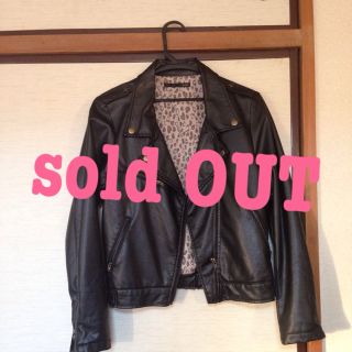 ヘザー(heather)のライダースジャケット soldout(ライダースジャケット)