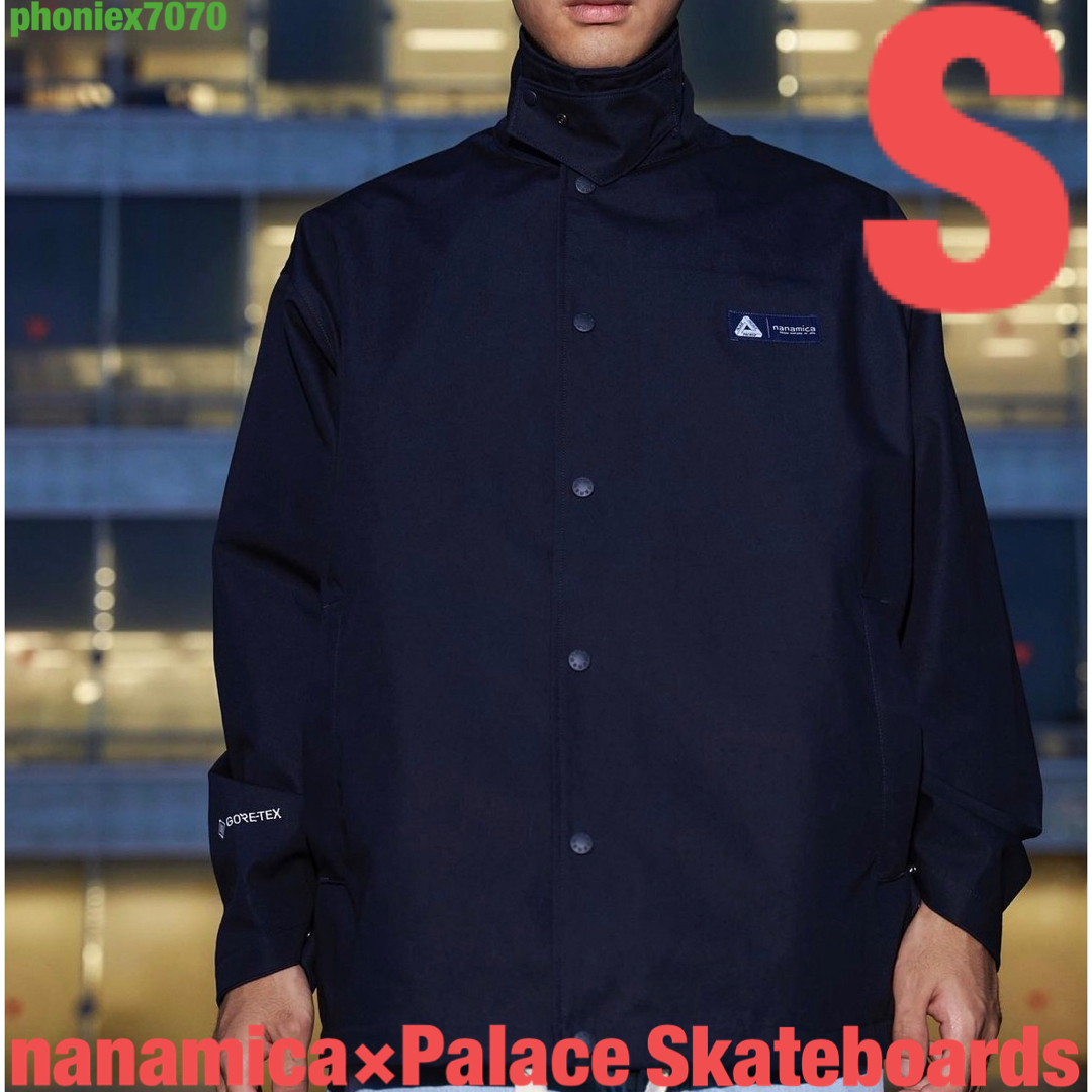 nanamica - 【nanamica×PALACE】GORE-TEX Coach Jacket Sの通販 nanamica - 【nanamica×PALACE】GORE-TEX Coach Jacket Sの通販