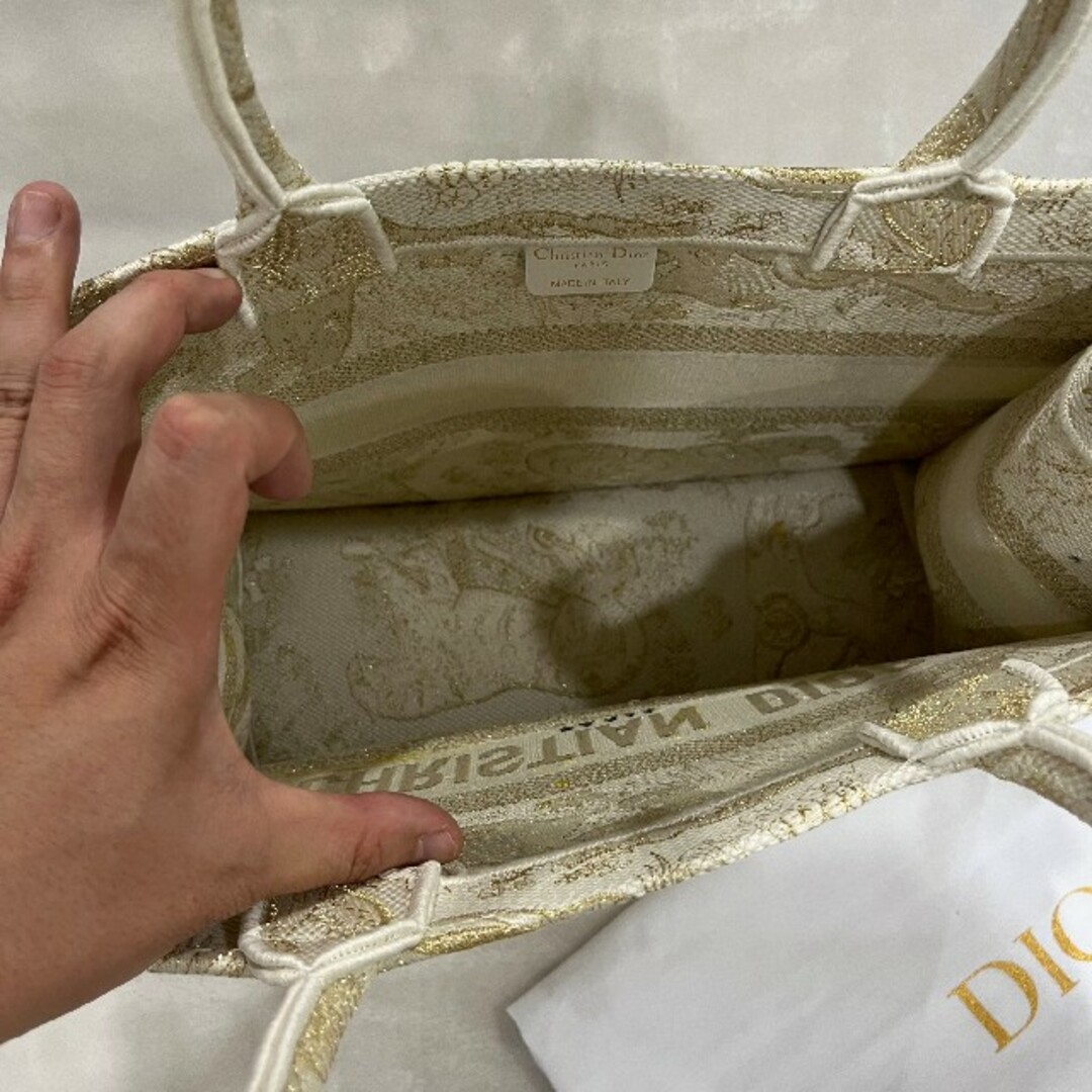 DIOR BOOK TOTE スモールバッグ 6