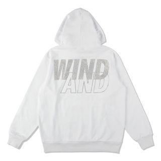 WIND AND SEA - ウィンダンシー SEA RHINE STONE HOODIE / WHITEの通販 ...