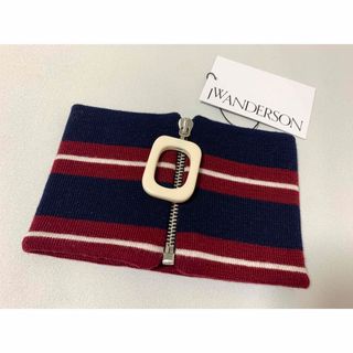 ジェイダブリューアンダーソン(J.W.ANDERSON)の新品《 JW ANDERSON 》ジップアップ ネックバンド(ネックウォーマー)