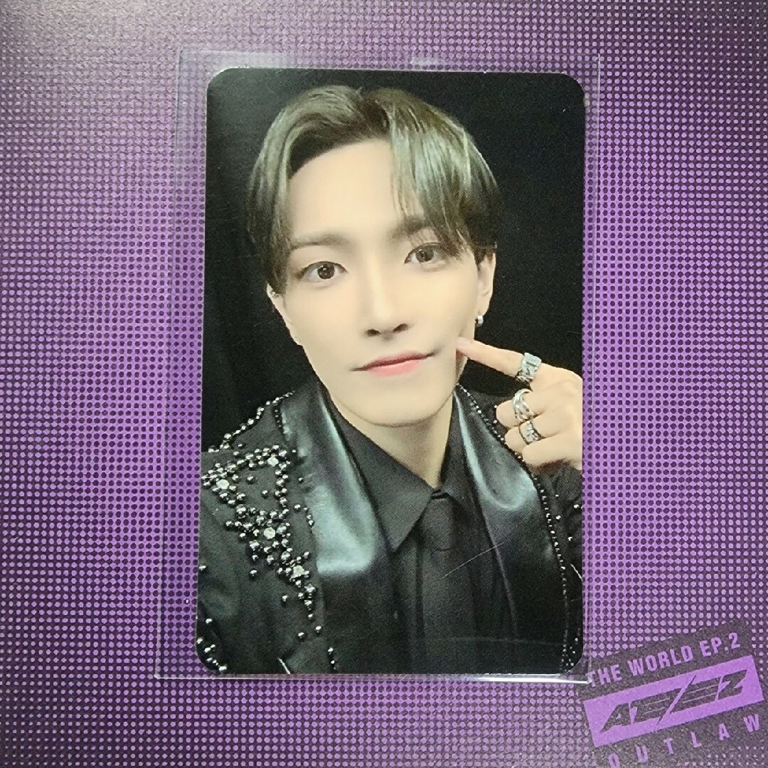 ATEEZ WILL MINIRECORD ラキドロ トレカ ホンジュン セット K ATEEZ WILL MINIRECORD ラキドロ トレカ ホンジュン セット K