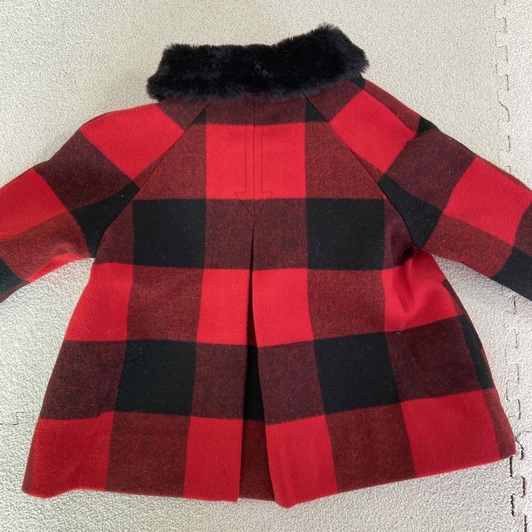 babyGAP(ベビーギャップ)のBaby GAP チェックコート キッズ/ベビー/マタニティのベビー服(~85cm)(ジャケット/コート)の商品写真