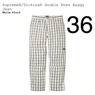 36 supreme dickies double knee baggy ジーン