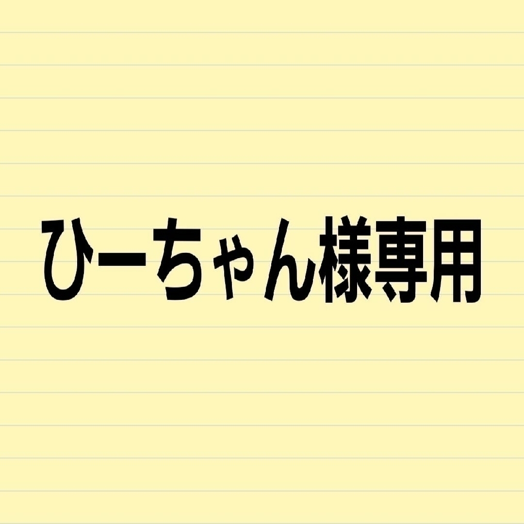 ひーちゃん様専用ページ-