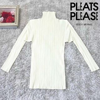 PLEATS PLEASE ISSEY MIYAKE - 【PLEATS PLEASE】美品✨ハイネック L