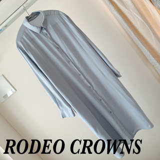 ロデオクラウンズ(RODEO CROWNS)のRODEO CROWNSシャツワンピース(ロングワンピース/マキシワンピース)