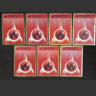 ポケモンカード classic 炎エネルギー 7枚セットの通販｜ラクマ