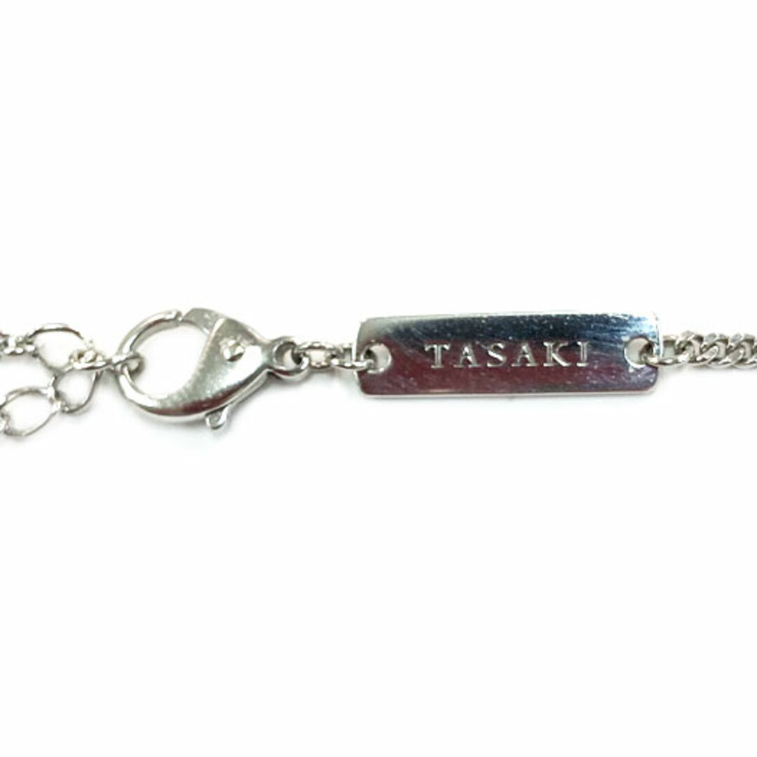 タサキ リファインド リベリオン ホーン ネックレス あこやパール K18WG ホワイトゴールド TASAKI 田崎 横浜BLANC