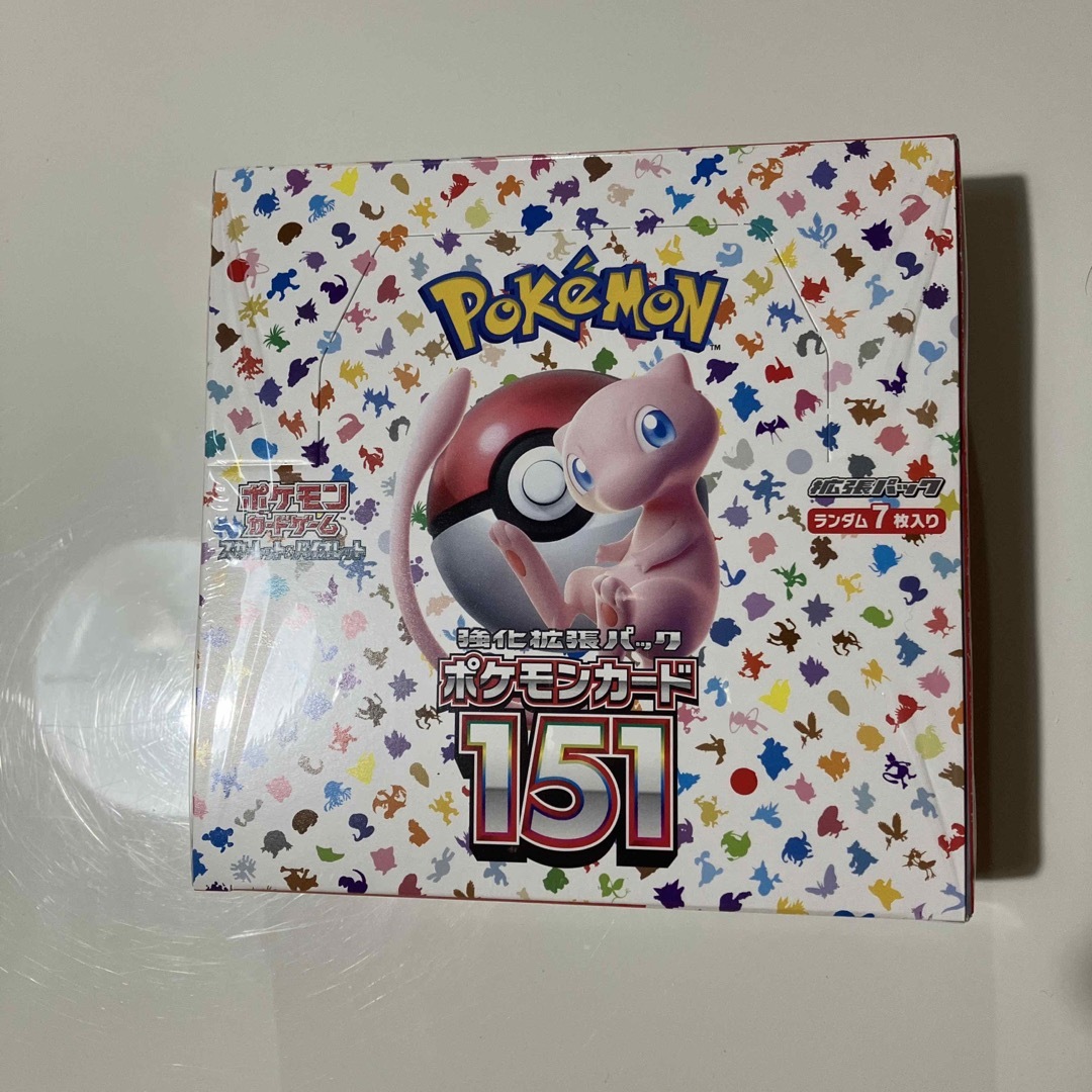 ポケモンカード151 BOX シュリンク付き