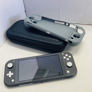 ニンテンドースイッチ(Nintendo Switch)の任天堂 Nintendo Switch Lite スイッチライト グレー(携帯用ゲーム機本体)