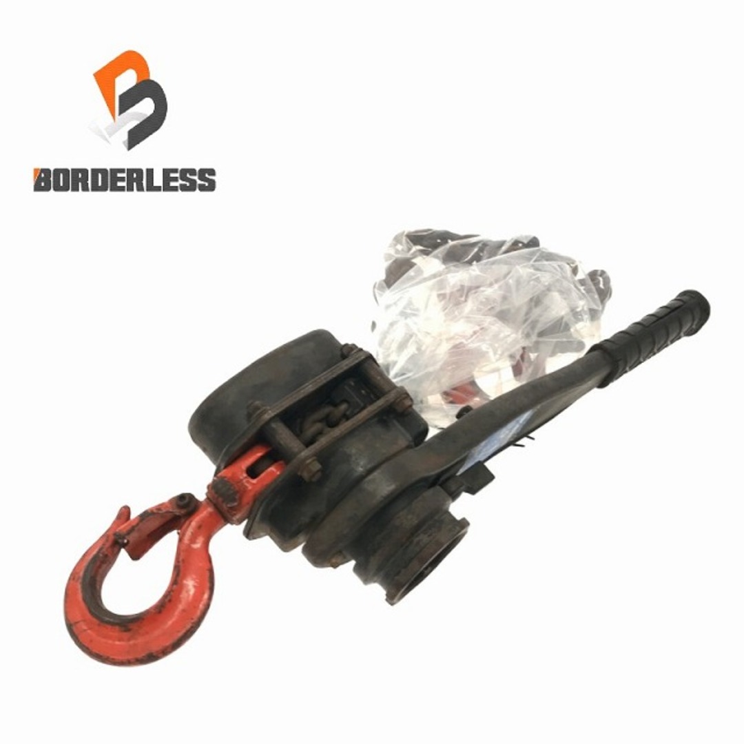 ☆中古品☆ ELEFHANT エレファント 象印レバー 1.6t Y2-160/YⅡ-160 レバーブロック 荷上げ 79675 | フリマアプリ ラクマ