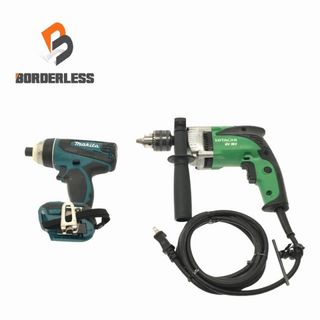 マキタ(Makita)の☆中古品☆オマケ付♪ makita マキタ 18V 充電式4モードインパクトドライバー TP141D 本体のみ 青/ブルー コードレス 79736(工具)