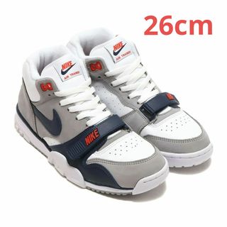 ナイキ(NIKE)の【26.0cm】NIKE AIR TRAINER 1 エアトレーナー　ネイビー(スニーカー)