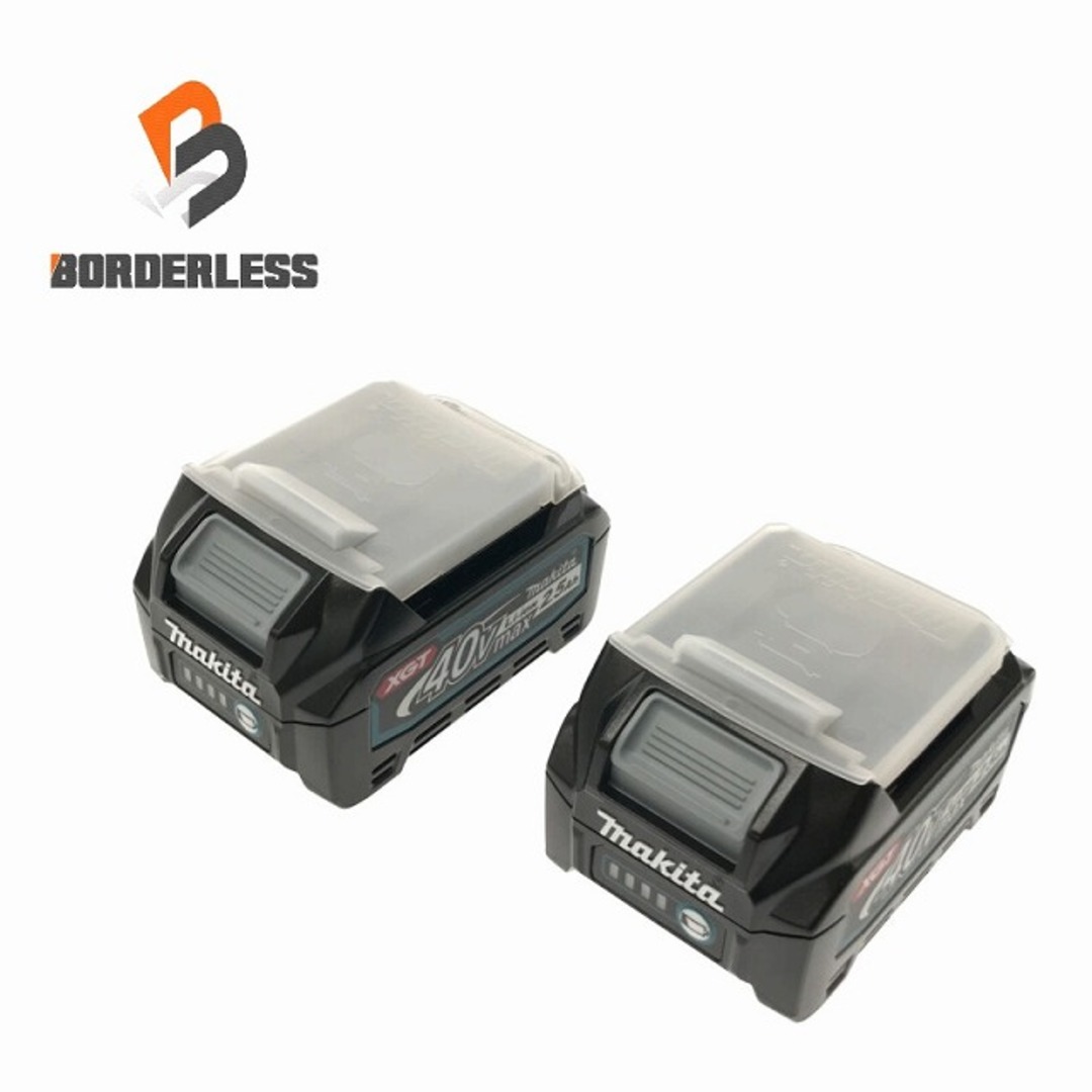 ☆未使用品2個セット☆makita マキタ 40V 2.5Ah 純正 リチウムイオンバッテリー BL4025 リチュウムイオン電池 蓄電池 充電池 80151 | フリマアプリ ラクマ