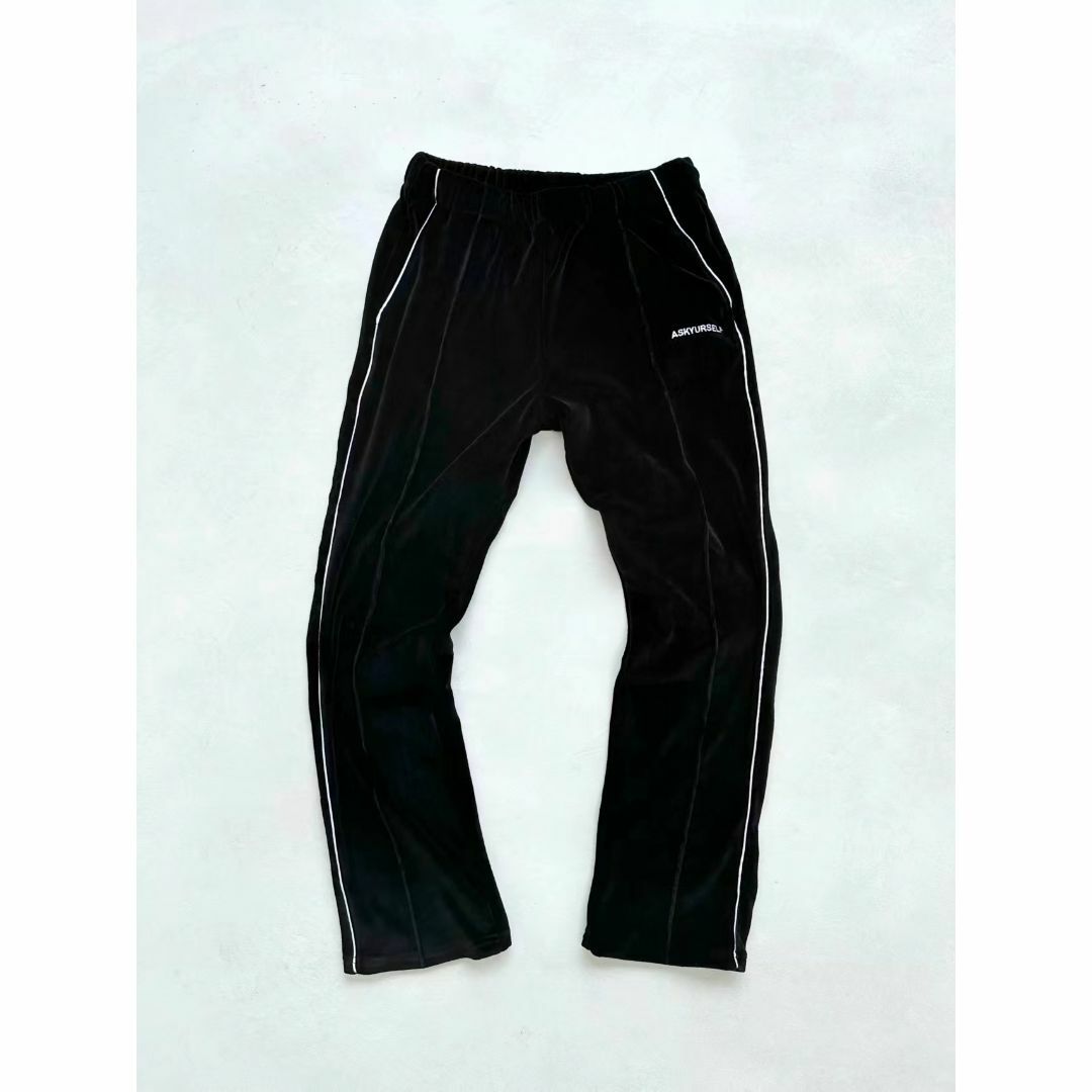 ASKYURSELF - VELOUR TRACK PANTS